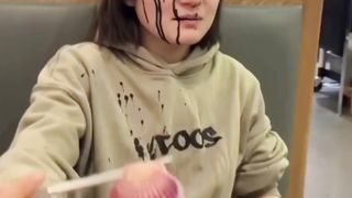 Bedak alami pakai tinta cumi-cumi :⁠-⁠D