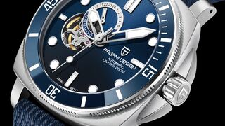 PAGANI DESIGN Brand Sports Men Mechanical Watch Fashion Sapphire 200M Waterproof Automatic Timecode Relogio Masculino 2024 New