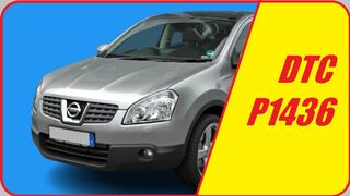 ✅ DTC P1436, NISSAN QASHQAI 2009. LUZ AVERIA MOTOR Y LUZ DPF.