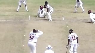 Big Rahkeem Cornwall has taken a blinder of his own bowling