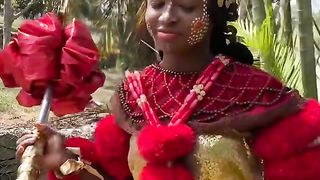 African tradition dance