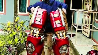 Part percobaan Diy cosplay Hulkbuster 25-12-2023 go purwokerto
