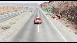 Highway Crash Attempt | BeamNG Drive | 4K Gameplay