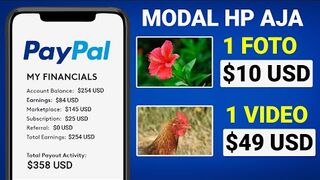 MAKE MONEY ONLINE : Aplikasi Penghasil Uang, Upload 1 VIdeo Dibayar Rp759.000 - Cara Dapat Uang di Internet Modal HP.