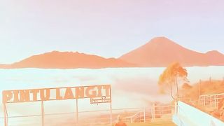 country above the clouds Dieng Wonosobo Central Java Indonesia