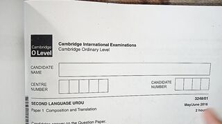 May, June,2nd language Urdu
