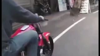 Fighting on the street