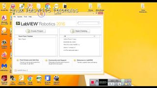 Encendido de un led y compilacion a exe en Labview