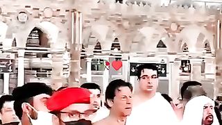 Imran Khan in Baitullah Tawaf During His Umra | Imran Khan in Khana Kaghba