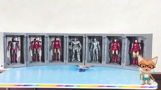Discover ZD Toys' IronMan Hall Of Armor (7 Figures)!