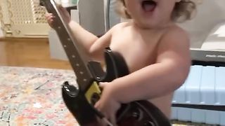 Singing you're my sunshine... Naah kid