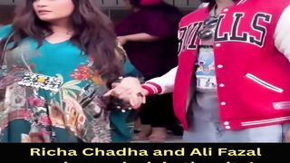 Richa Chadha and Ali Fazal make a splash in the city! #richachadha #short #shorts #trending #viral #bollywood #viralshorts