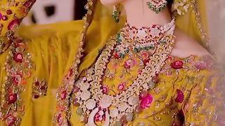 #KinzaHashmi#actor#mehndieventlook