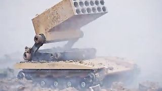 TOS-1A → mini cannon tank → _cannon ​_battlefield _mrmichal