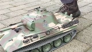 How to start the Panther Ausf. G. Heng Long