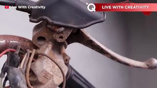 Pria Ini Merestorasi Sepeda Motor Klasik Berusia 40 Tahun Seperti Baru
