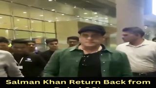 Salman Khan, Sohail Khan & Mishikka Chaurasia Spotted at Airport Viral Masti Bollywood
