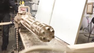 Wooden Minigun