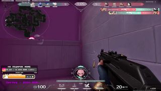 Neon show dominating
