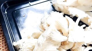crispy crunchy mushrooms for snacks