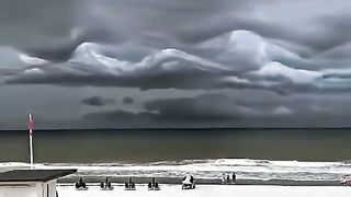 What do you think, if all the sea water was dropped onto land, that's a natural condition that would be dangerous if we did bad things
