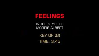 Feelings - KARAOKE - Morris Albert-(480p)