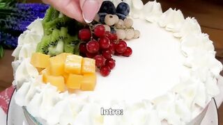 Regenbogen-Crêpes-KUCHEN! Kein Ofen! Ein Kuchen, der auf der Zunge zergeht! Einf