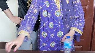 Flip the bottle and pizza