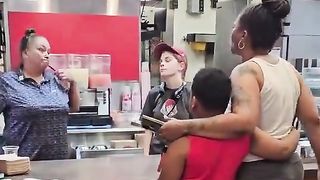 Acting like this in front of your kid is wild