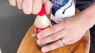 Just put salt in coke