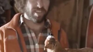 Chicken as a stabilizer for the camera