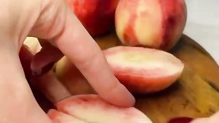 Персиковое мороженое.Десерт