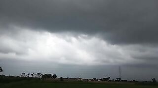"Rain Melody: The Beauty of Nature When the Sky is Filled with Clouds"