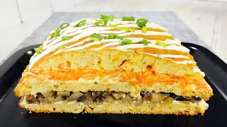 Хотите удивить родных и близких ПРИГОТОВЬТЕ Слоеную ЗАКУСКУ.