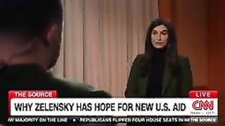 Trump won't saya if he wants Russia or ukraina to win the war. See zelensky's reaction