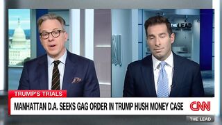 Manhattan DA seeks gag order on Trump in criminal hush money case