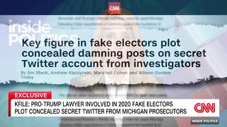 Key figure in fake electors plot concealed damning tweets from prosecutors