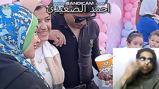 نهال ملكه الجمال فى الحفله شوية كواليس حصري - وعزمتهم بعد حفلة جنس المولود ????