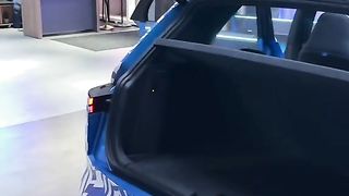 Hidden compartment under the rear seats in the upcoming next electric small Volkswagen, at this moment called the VW ID2.