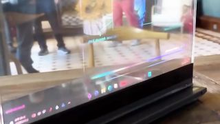 Lenovo's transparent laptop