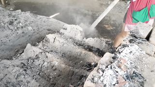 Ijok Beggar's Chicken - malaysian street food.