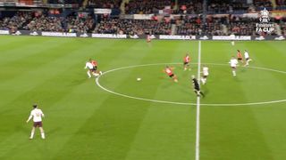 Erling Haaland goal vs Leed