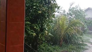Rain in my village