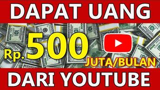 MAKE MONEY ONLINE : Auto Sultan Dapat Uang 500 Juta Tiap Bulan dari YouTube Tanpa Membuat Video.