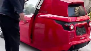 Tiniest car in the world, only for single person