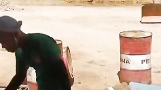 Mischievous friend, brutal shock