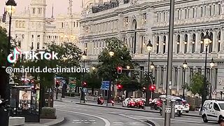 "Twilight Drops in Madrid: The Beauty of Golden Hour in the Spanish Capital"