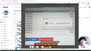 SOLUSI Masalah Chromedriver dan Chrome Exe | Solusi Kendala Browser chrome Tidak Muncul Saat Klik Start Robot