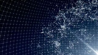 Networking spinning in the shape of a globe
