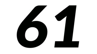 Sixty-one
